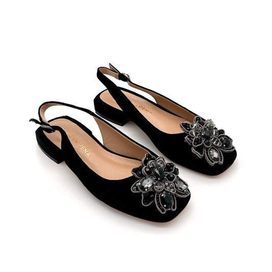 ALMA EN PENA Slingback Pelle Scamosciata