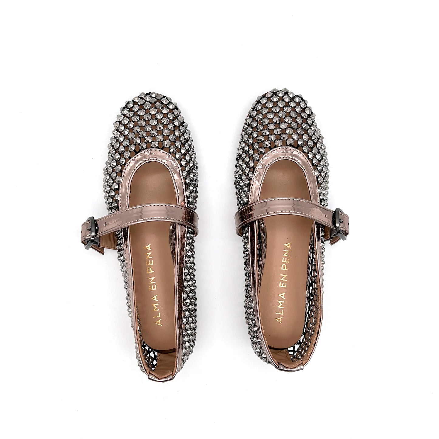 ALMA EN PENA Ballerine Bebè Forate Strass