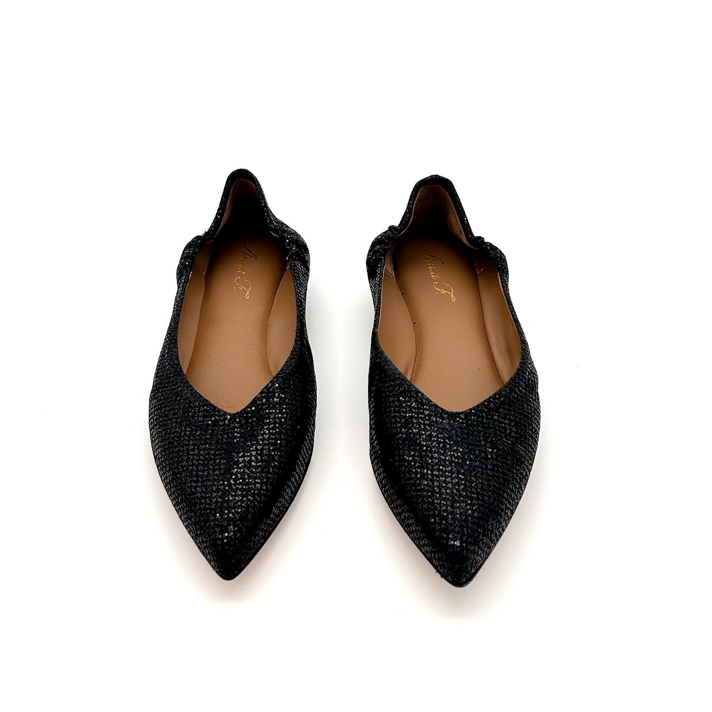 ANNA F. Ballerine Tessuto Glitter