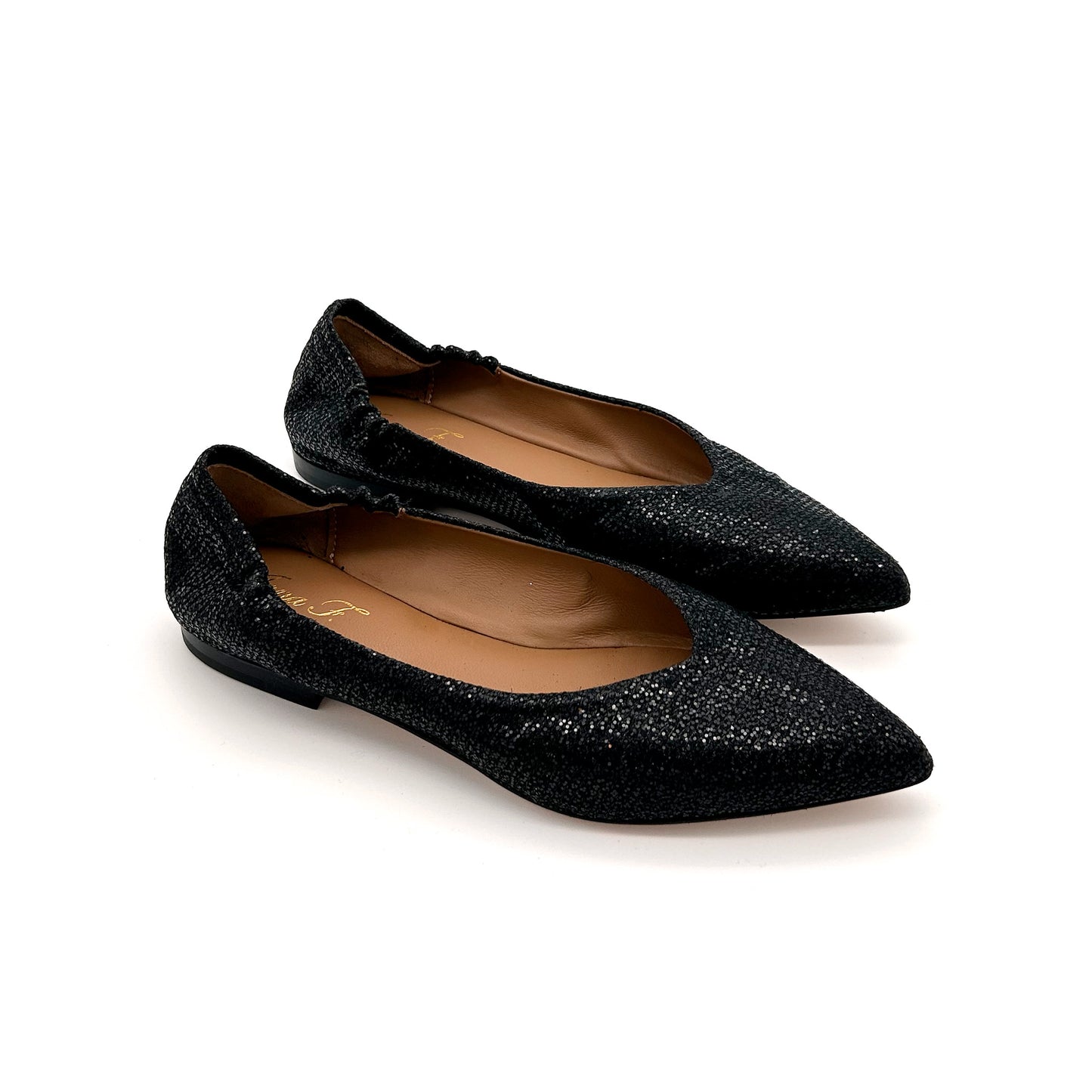 ANNA F. Ballerine Tessuto Glitter