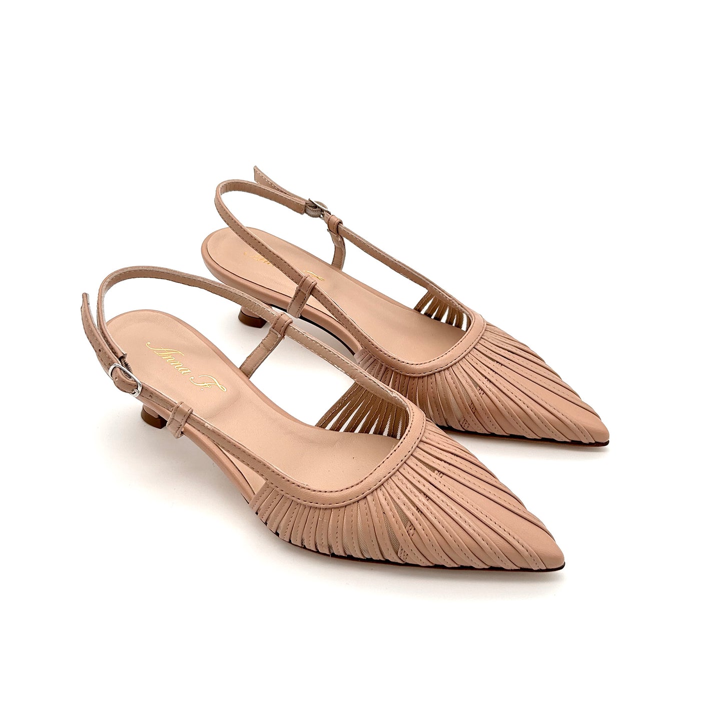 ANNA F. Slingback Pelle