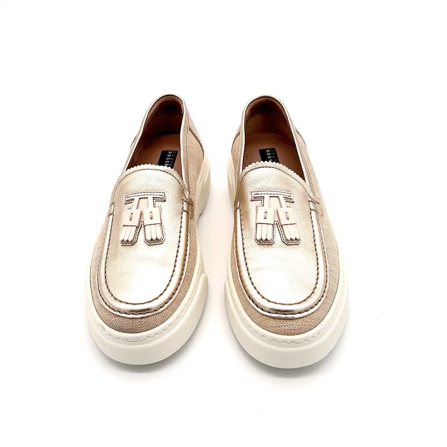 FRATELLI ROSSETTI Mocassini Nappine Patch Pelle