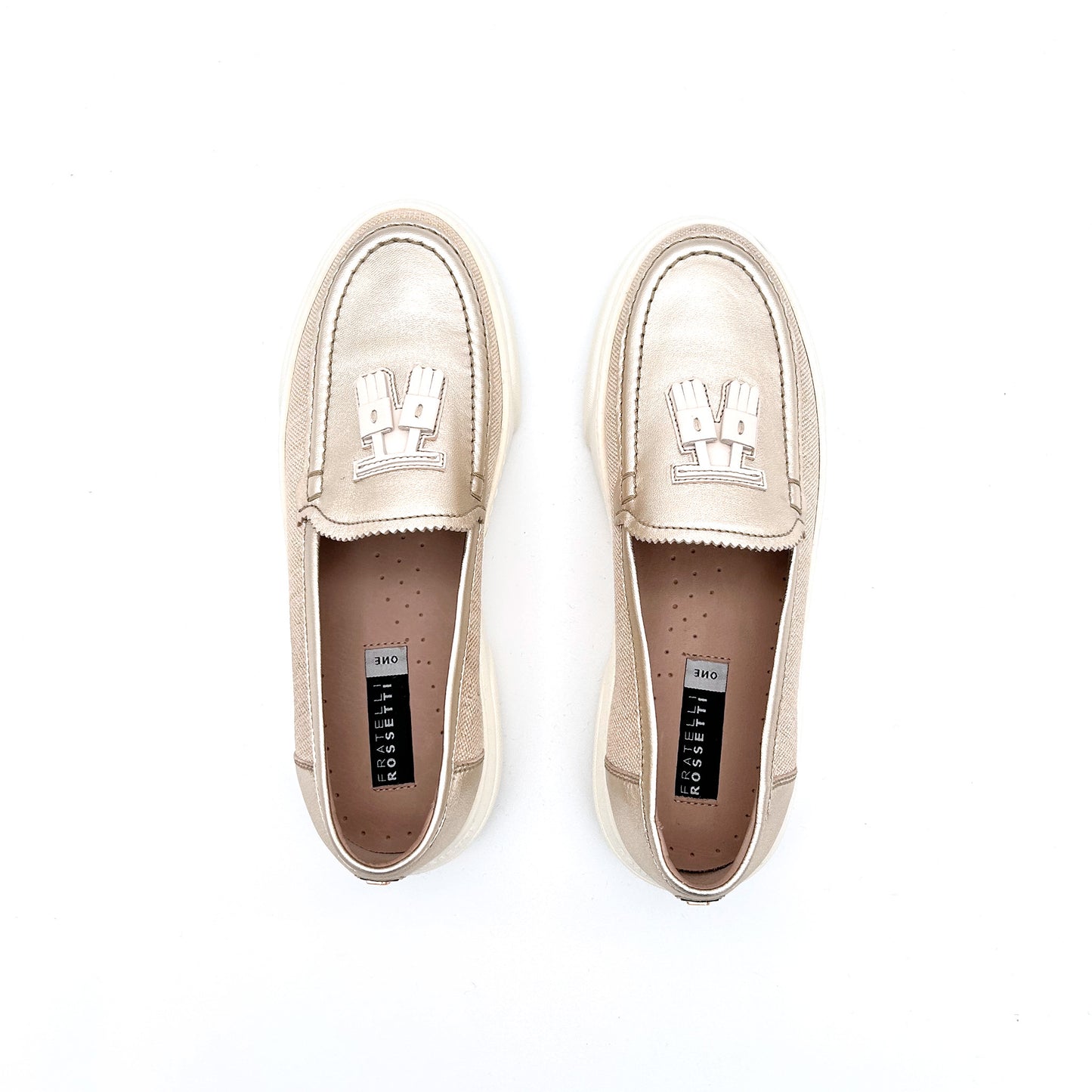 FRATELLI ROSSETTI Mocassini Nappine Patch Pelle