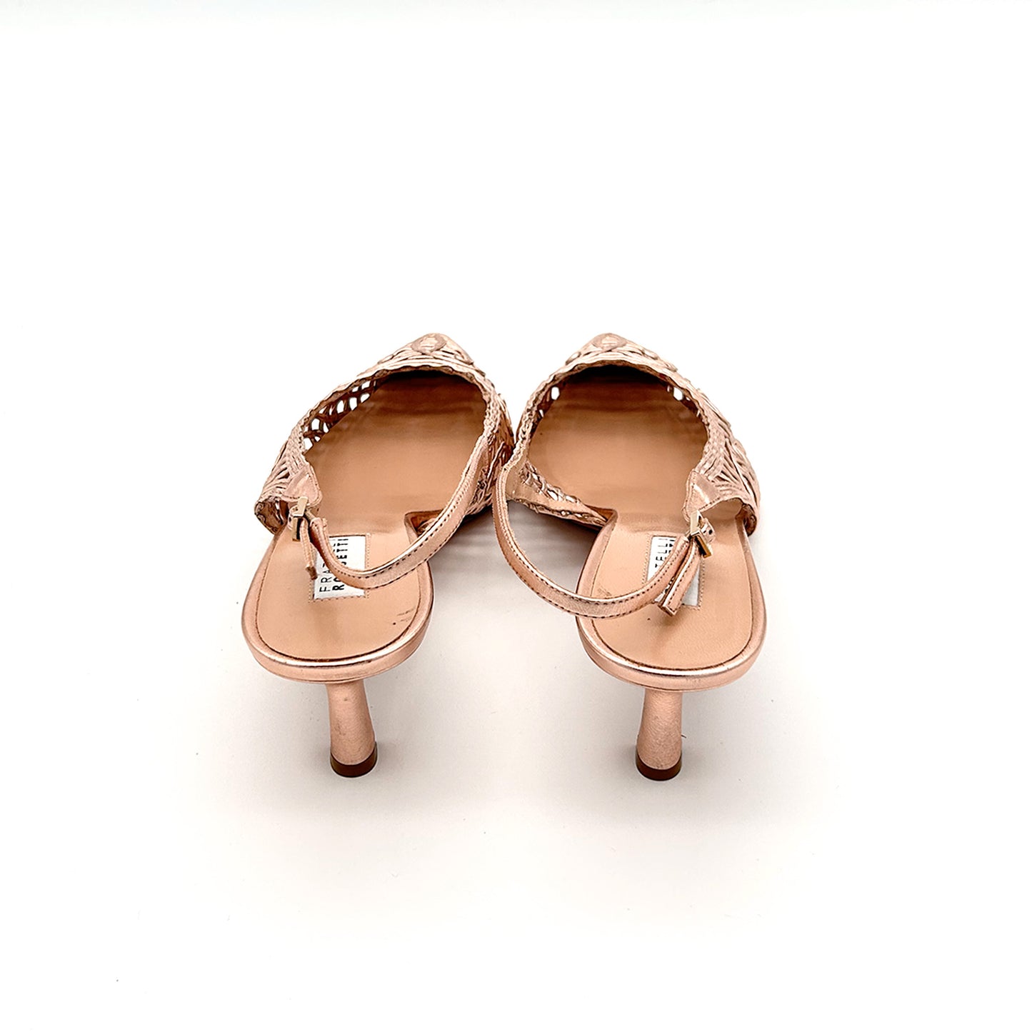 FRATELLI ROSSETTI Slingback Intrecciate Pelle