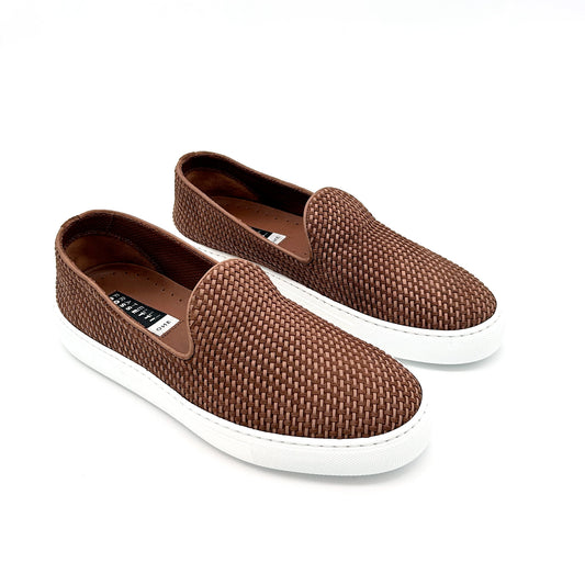 FRATELLI ROSSETTI Slip On Intrecciate Pelle e Suede