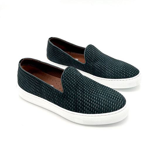FRATELLI ROSSETTI Slip On Intrecciate Pelle e Suede