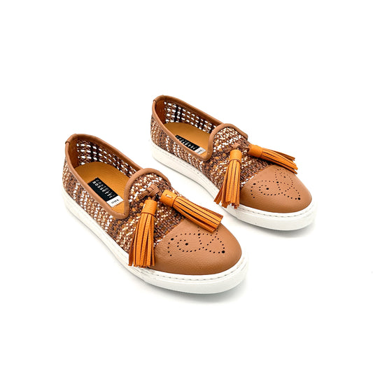 FRATELLI ROSSETTI Slip On Hobo Intrecciate Pelle