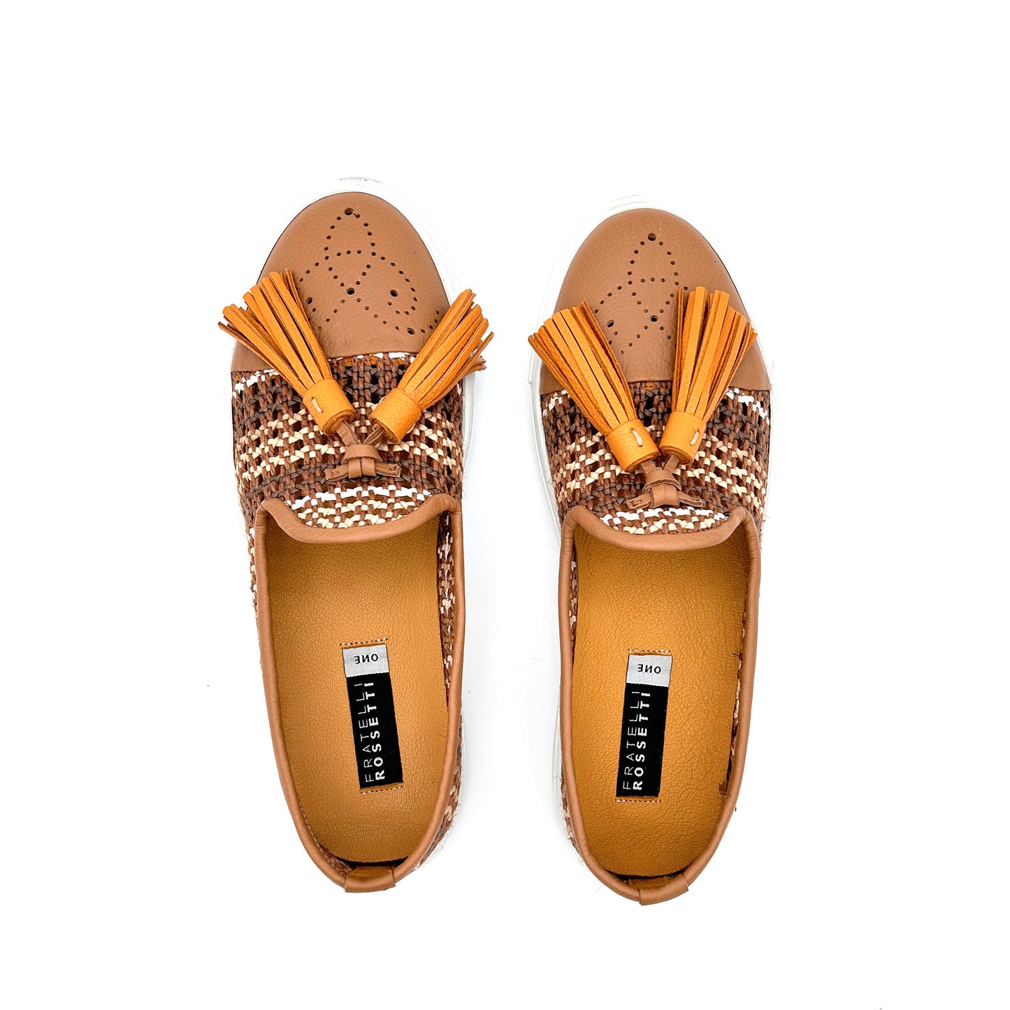 FRATELLI ROSSETTI Slip On Hobo Intrecciate Pelle