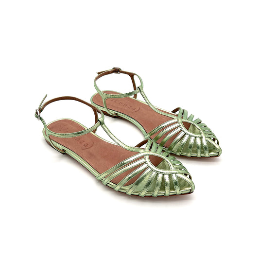 VICENZA Sandali Ragnetto Pelle Laminata